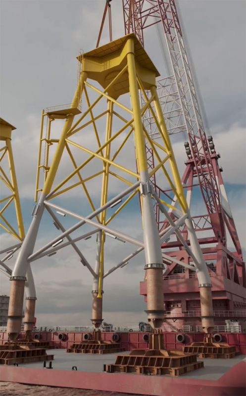 海上風(fēng)電犧牲陽極陰極保護方案